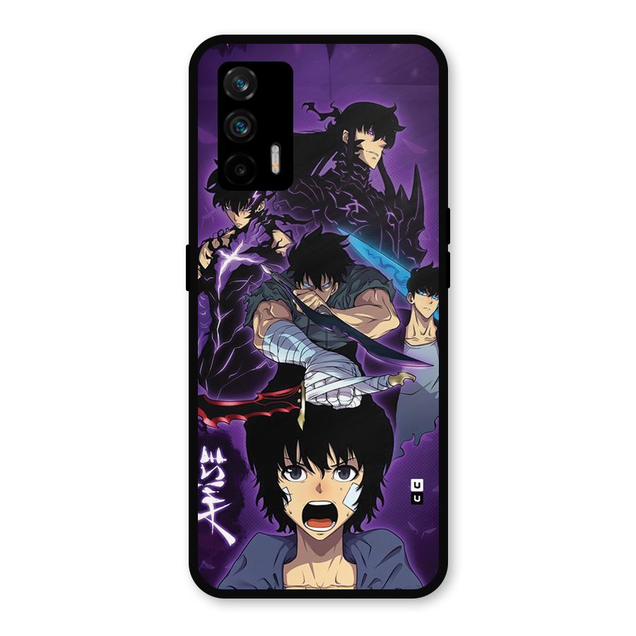 Jinwoo Sung Stance Metal Back Case for Realme X7 Max
