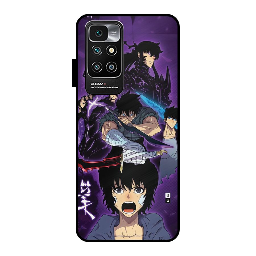 Jinwoo Sung Stance Metal Back Case for Redmi 10 Prime