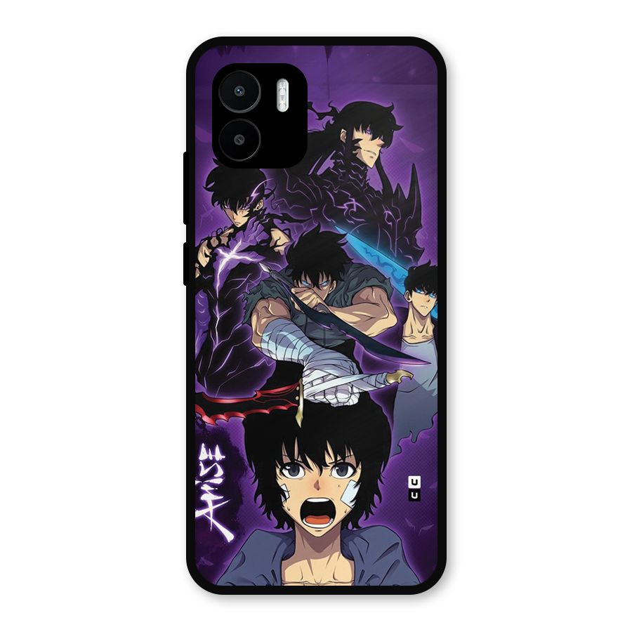 Jinwoo Sung Stance Metal Back Case for Redmi A2
