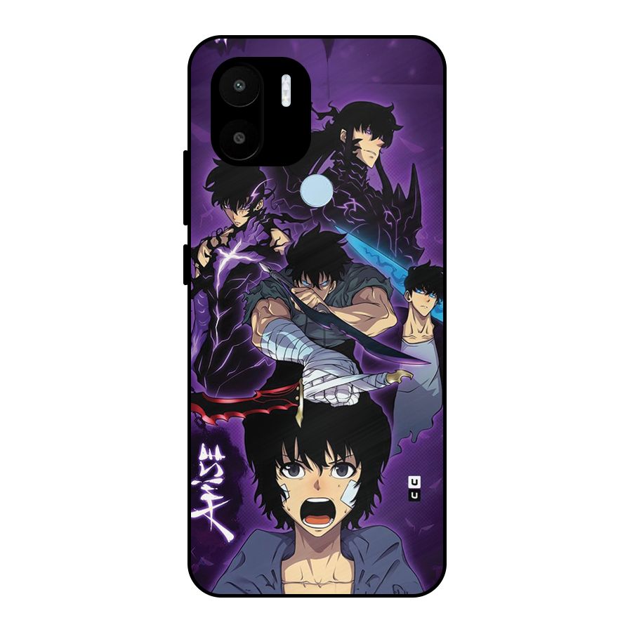 Jinwoo Sung Stance Metal Back Case for Redmi A2 Plus