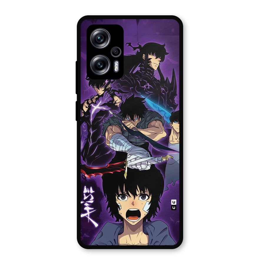 Jinwoo Sung Stance Metal Back Case for Redmi K50i