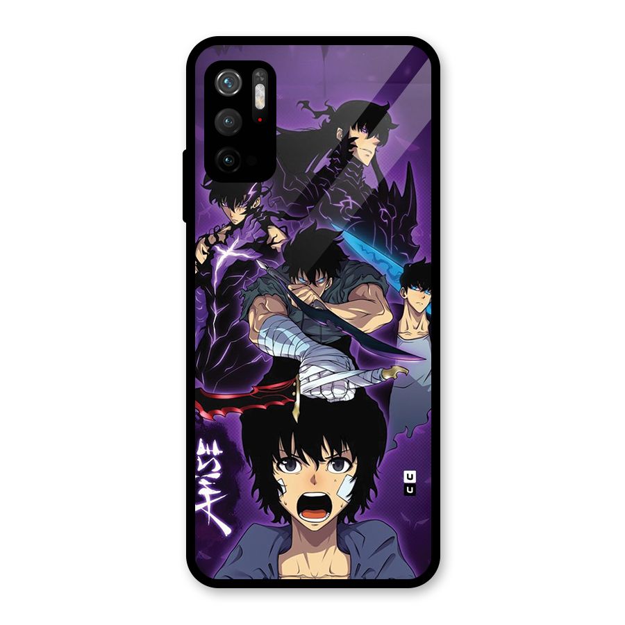 Jinwoo Sung Stance Metal Back Case for Redmi Note 10T 5G