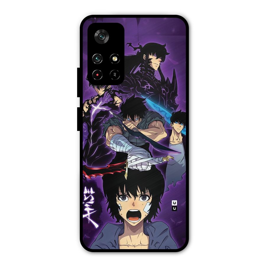 Jinwoo Sung Stance Metal Back Case for Redmi Note 11T 5G