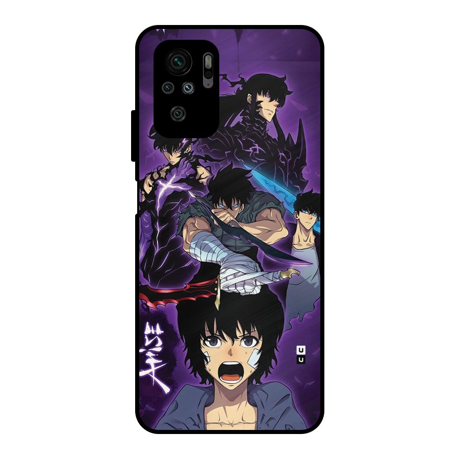 Jinwoo Sung Stance Metal Back Case for Redmi Note 11 SE