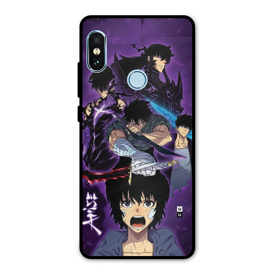 Jinwoo Sung Stance Metal Back Case for Redmi Note 5 Pro