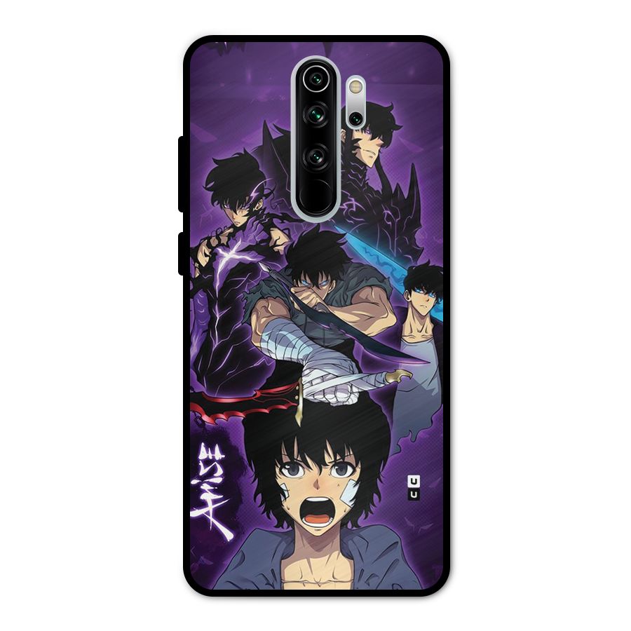 Jinwoo Sung Stance Metal Back Case for Redmi Note 8 Pro