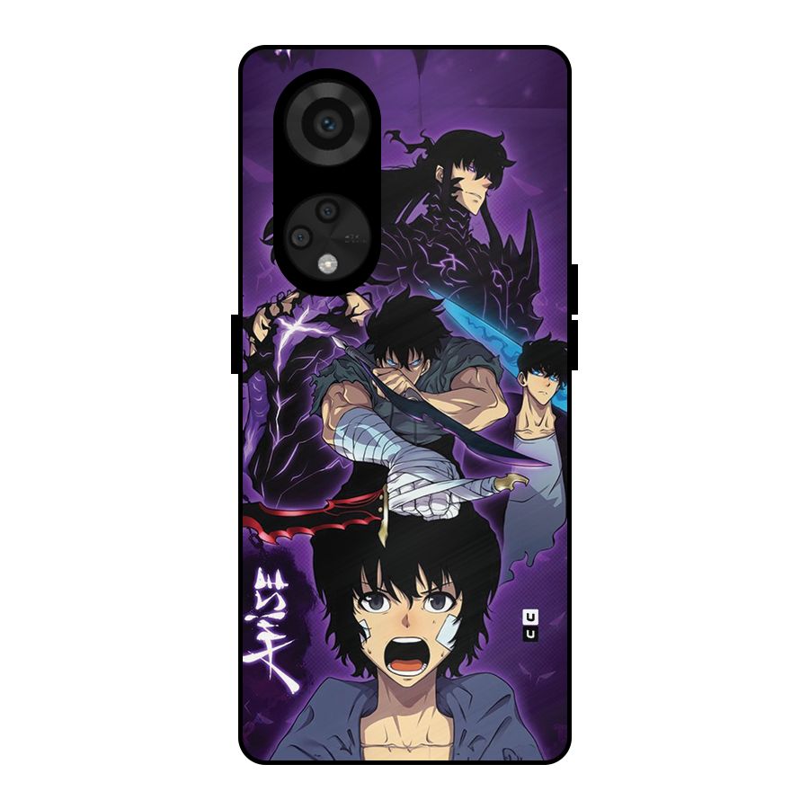 Jinwoo Sung Stance Metal Back Case for Reno8 T 5G