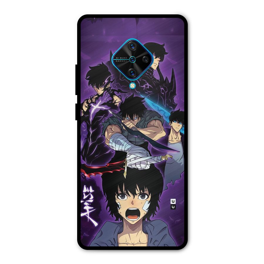 Jinwoo Sung Stance Metal Back Case for Vivo S1 Pro