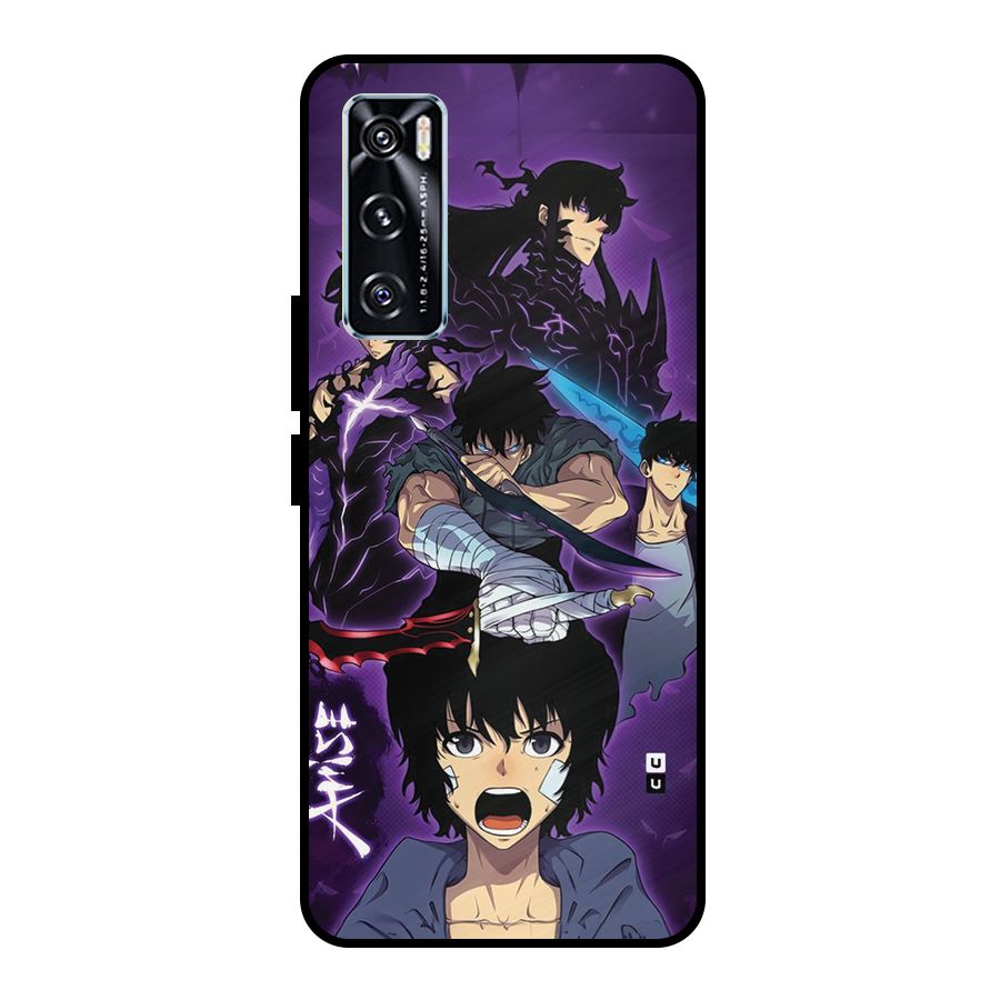 Jinwoo Sung Stance Metal Back Case for Vivo V20 SE