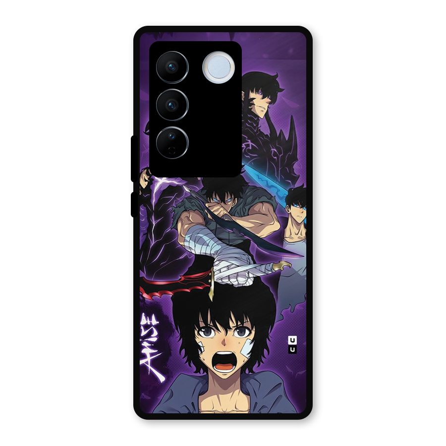 Jinwoo Sung Stance Metal Back Case for Vivo V27