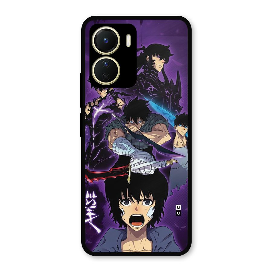 Jinwoo Sung Stance Metal Back Case for Vivo Y16