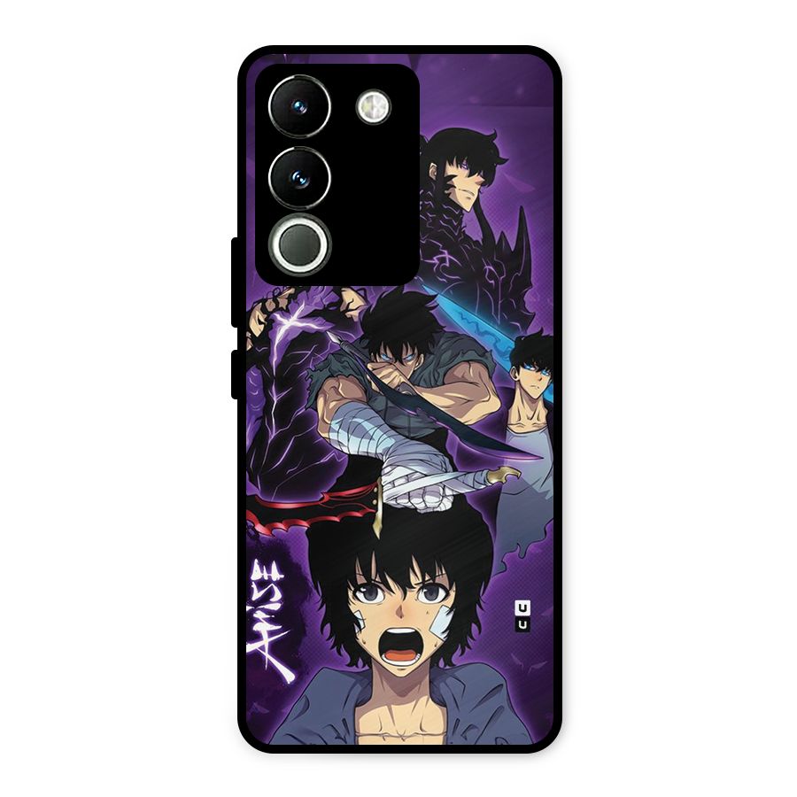 Jinwoo Sung Stance Metal Back Case for Vivo Y200