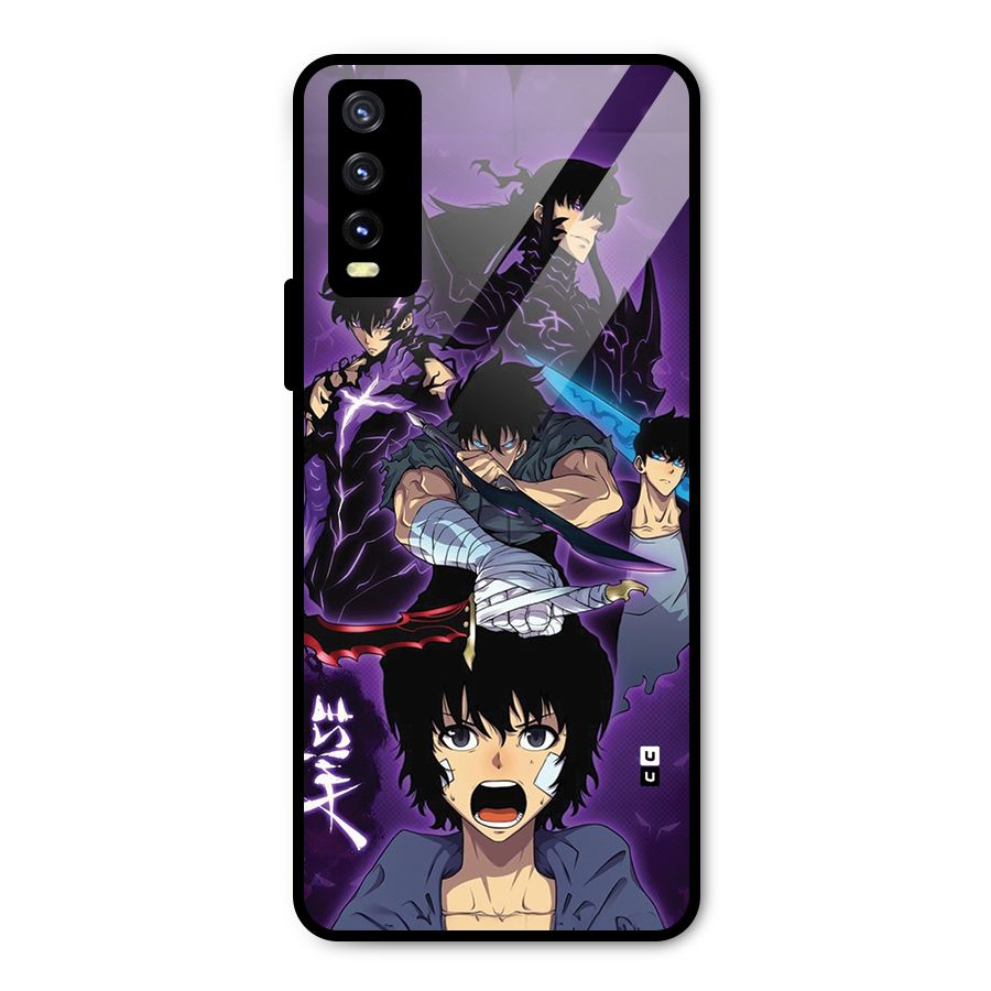 Jinwoo Sung Stance Metal Back Case for Vivo Y20g