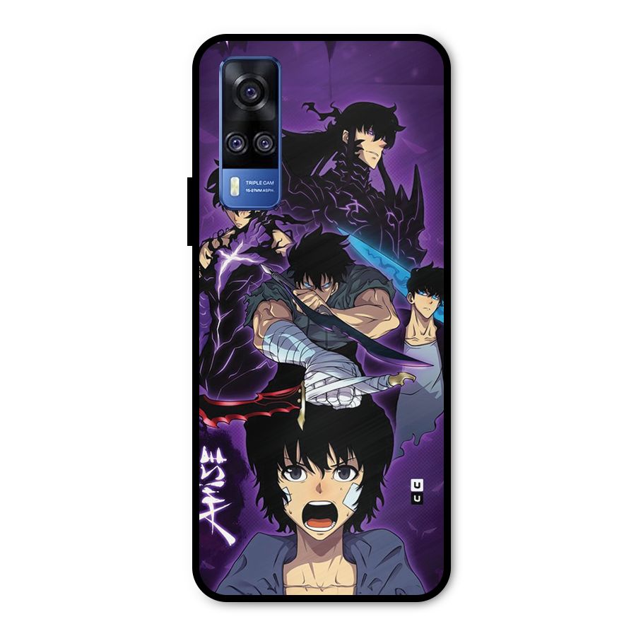 Jinwoo Sung Stance Metal Back Case for Vivo Y31