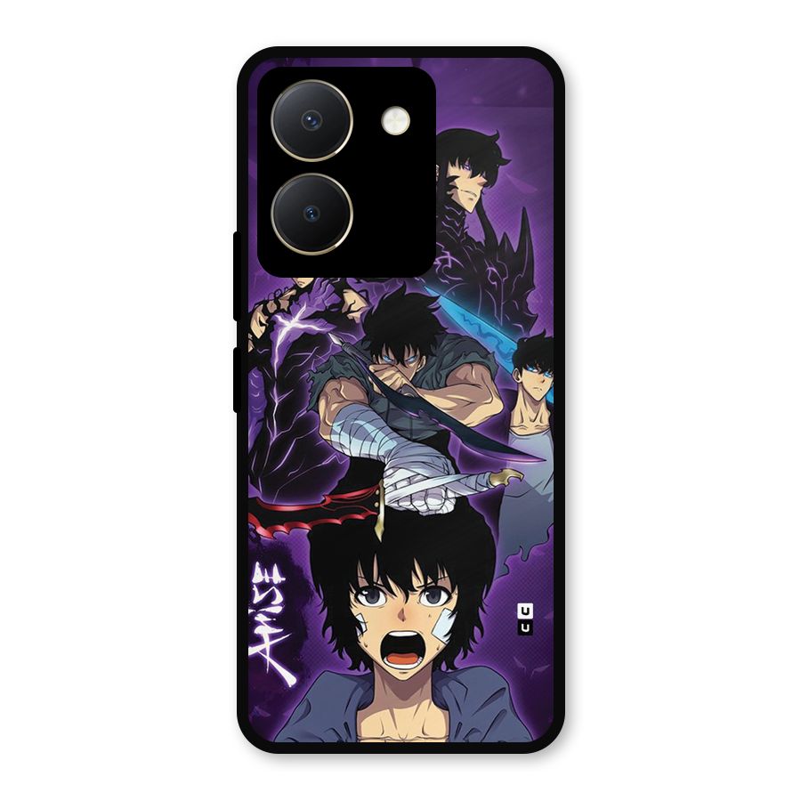 Jinwoo Sung Stance Metal Back Case for Vivo Y36
