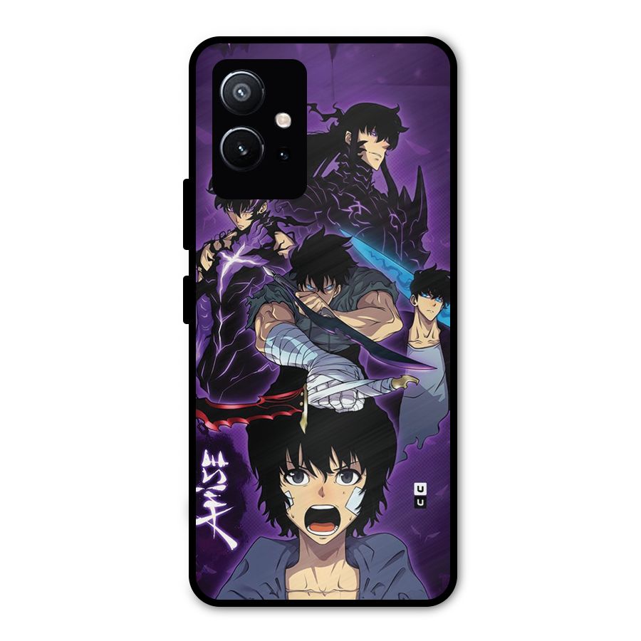 Jinwoo Sung Stance Metal Back Case for Vivo Y75 5G