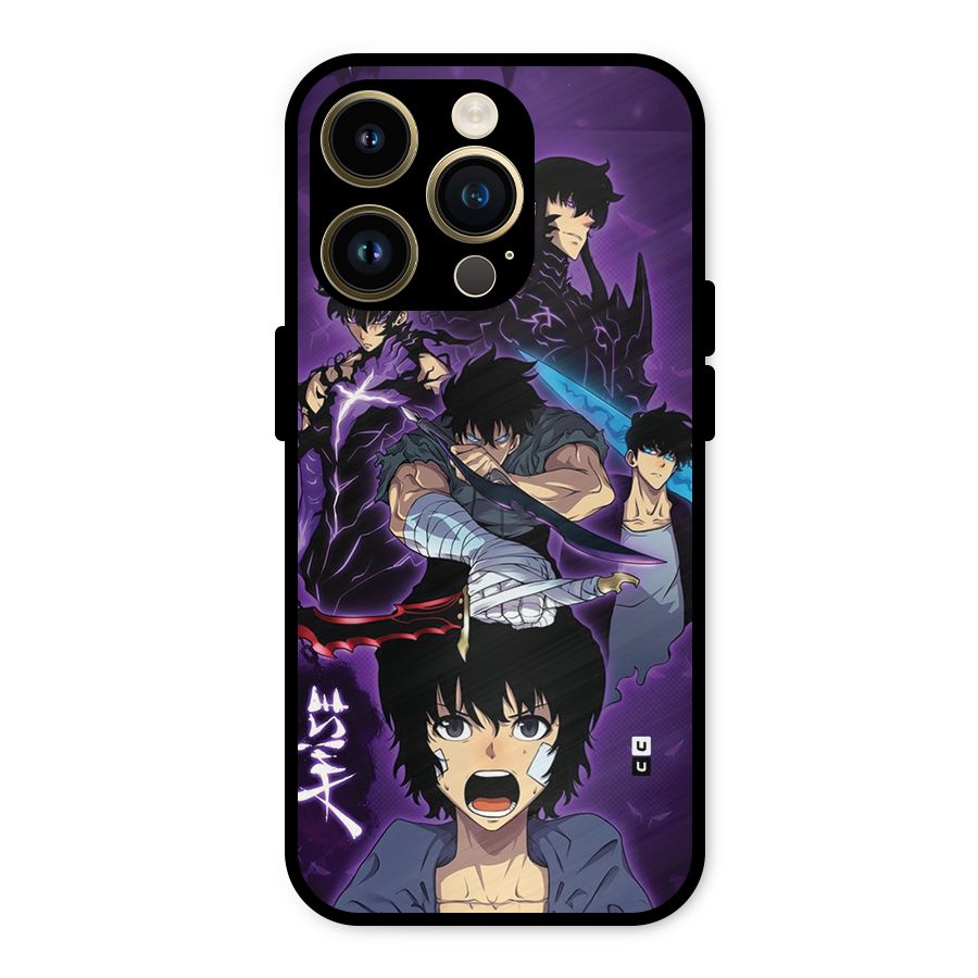 Jinwoo Sung Stance Metal Back Case for iPhone 14 Pro