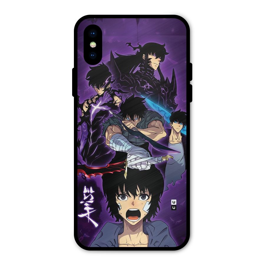 Jinwoo Sung Stance Metal Back Case for iPhone XS