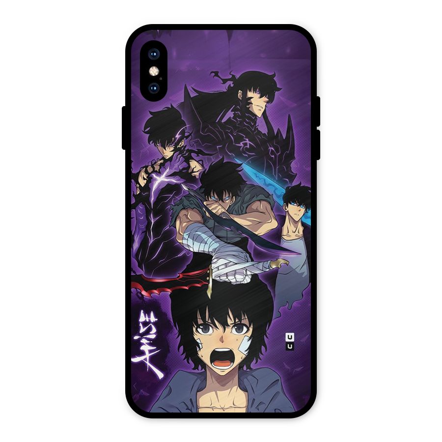 Jinwoo Sung Stance Metal Back Case for iPhone XS Max