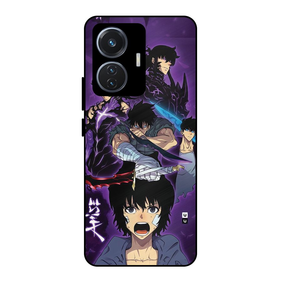 Jinwoo Sung Stance Metal Back Case for iQOO Z6 44W