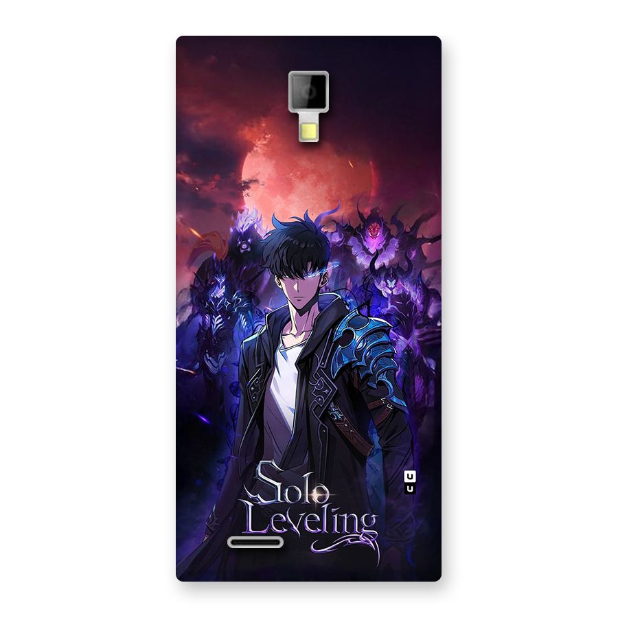 Jinwoo With Knights Back Case for Canvas Xpress A99