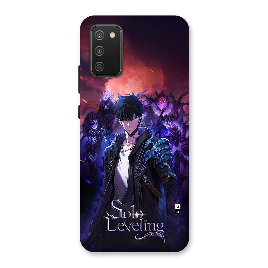 Jinwoo With Knights Back Case for Galaxy M02s