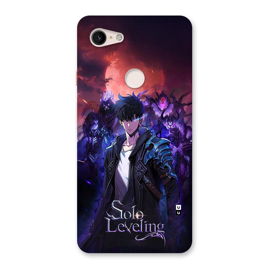 Jinwoo With Knights Back Case for Google Pixel 3 XL