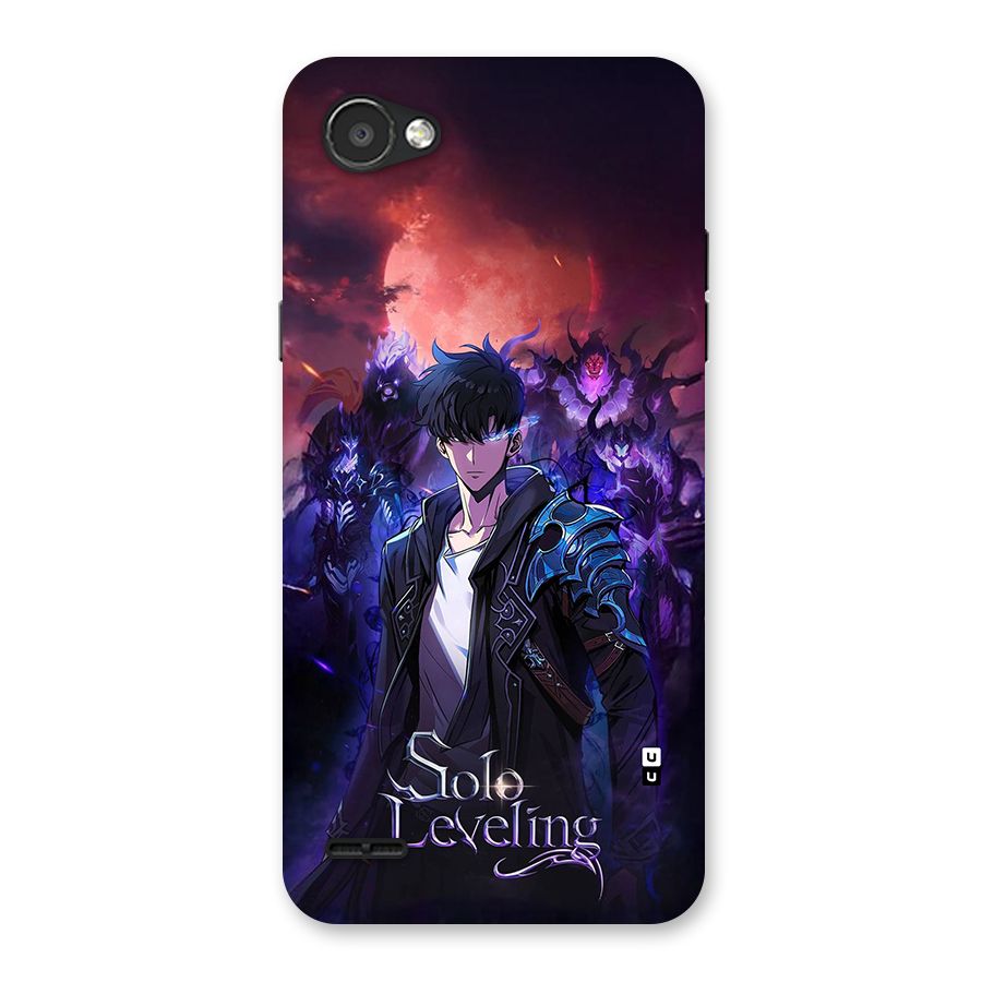Jinwoo With Knights Back Case for LG Q6