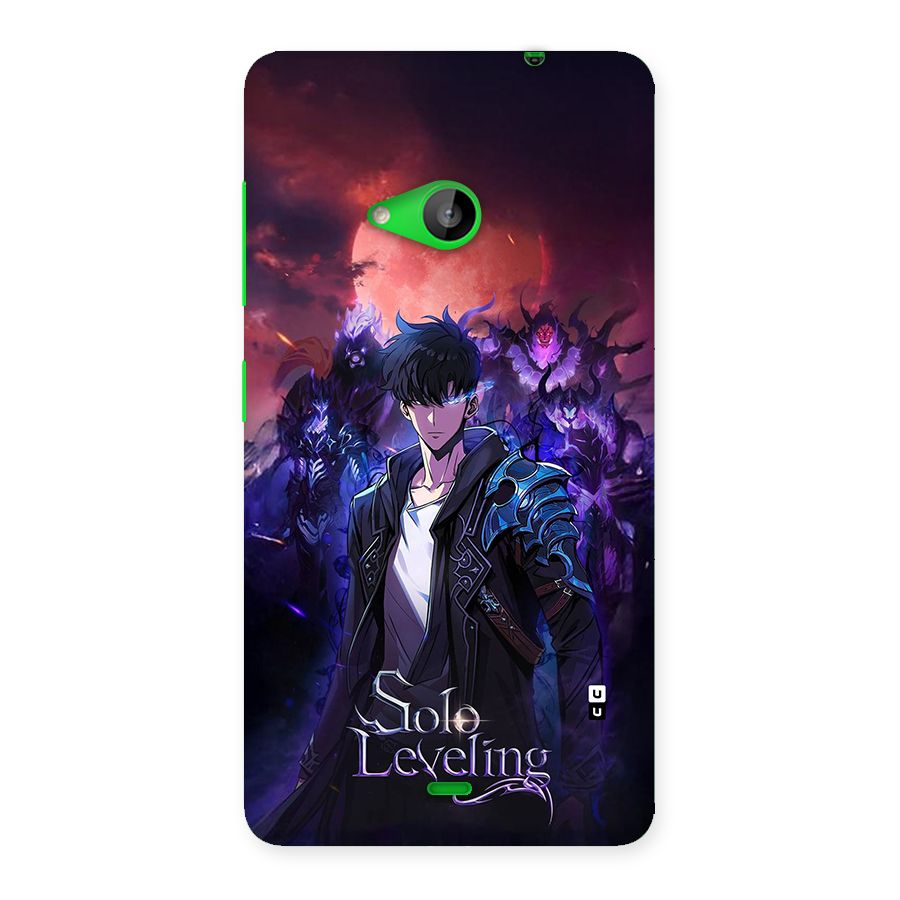 Jinwoo With Knights Back Case for Lumia 535
