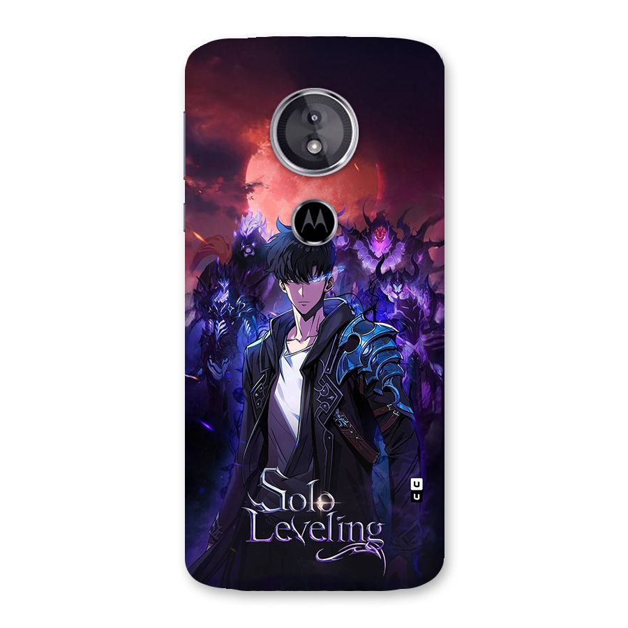 Jinwoo With Knights Back Case for Moto E5