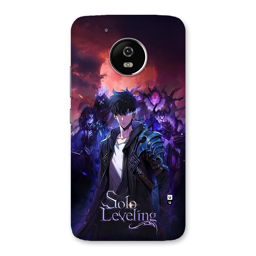 Jinwoo With Knights Back Case for Moto G5
