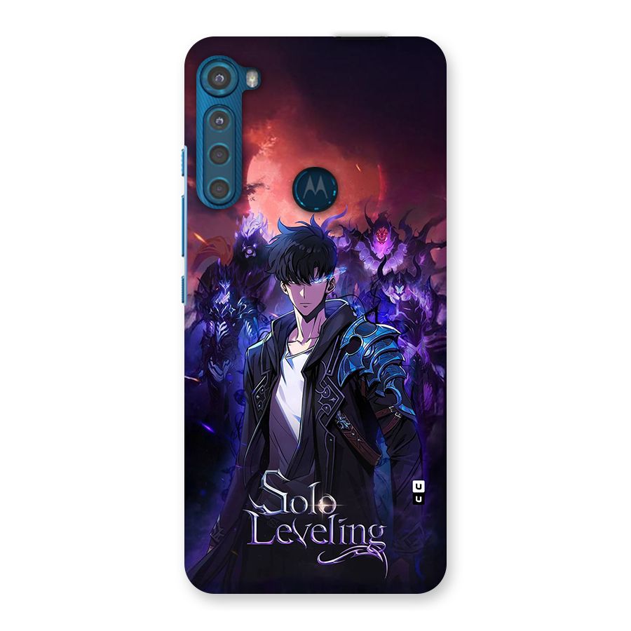 Jinwoo With Knights Back Case for Motorola One Fusion Plus