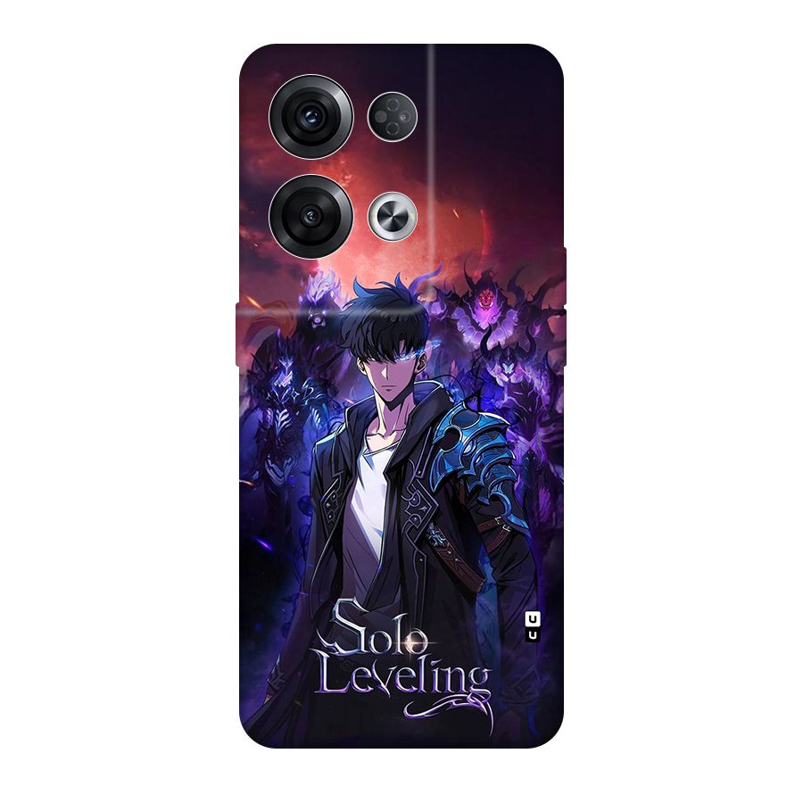 Jinwoo With Knights Back Case for Oppo Reno8 Pro 5G