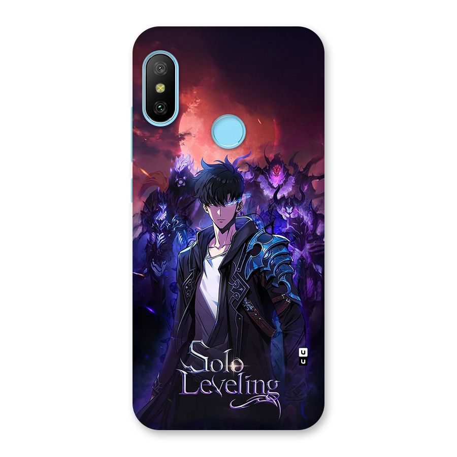 Jinwoo With Knights Back Case for Redmi 6 Pro