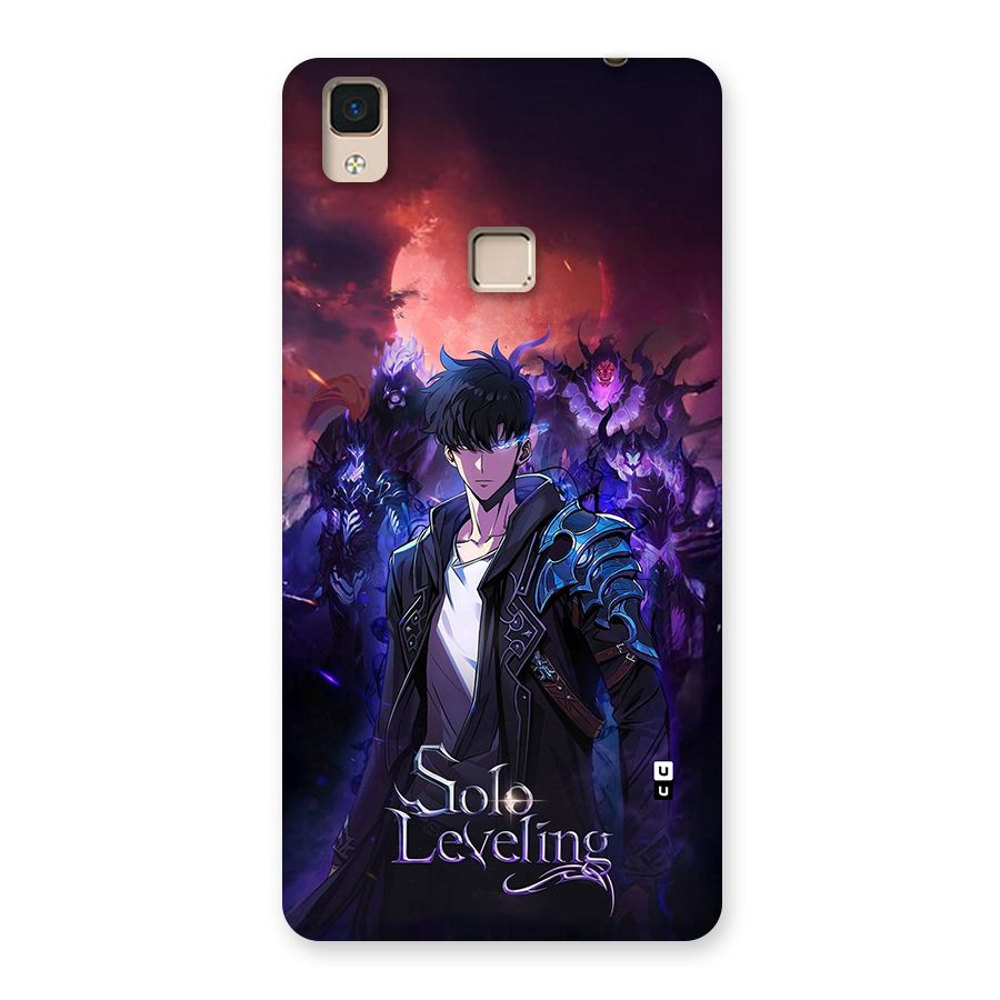 Jinwoo With Knights Back Case for V3 Max