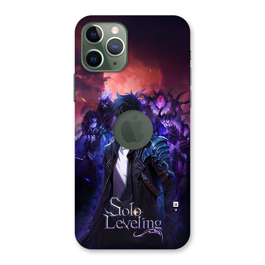 Jinwoo With Knights Back Case for iPhone 11 Pro Logo Cut