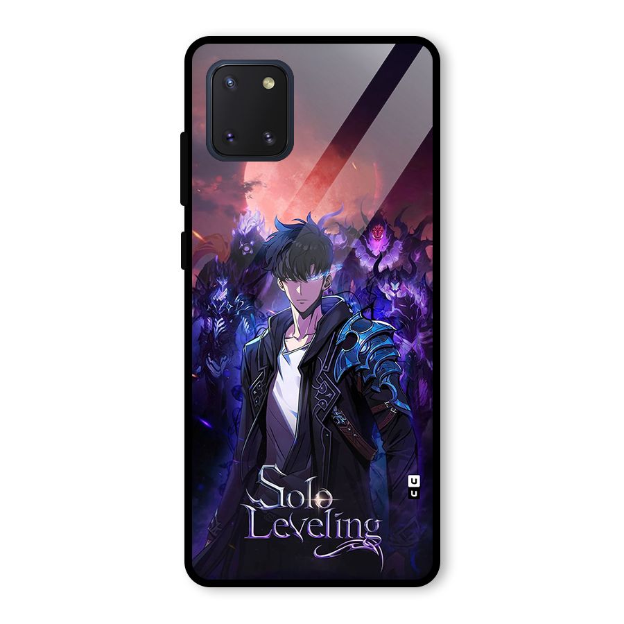 Jinwoo With Knights Glass Back Case for Galaxy Note 10 Lite