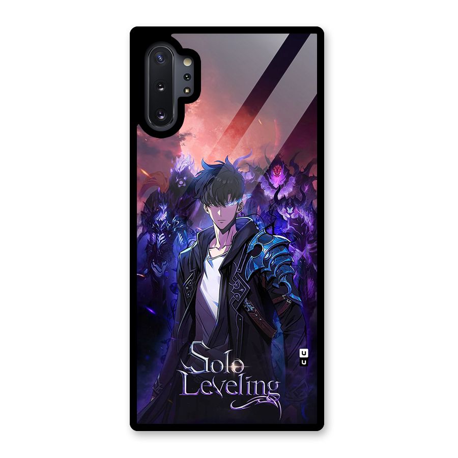 Jinwoo With Knights Glass Back Case for Galaxy Note 10 Plus