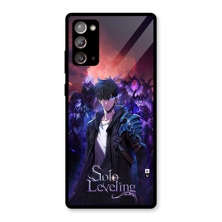 Jinwoo With Knights Glass Back Case for Galaxy Note 20