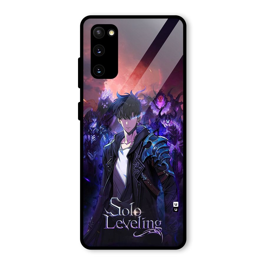 Jinwoo With Knights Glass Back Case for Galaxy S20 FE