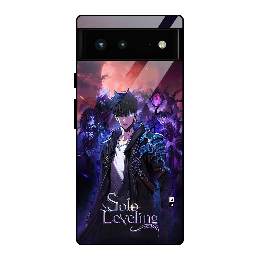 Jinwoo With Knights Glass Back Case for Google Pixel 6