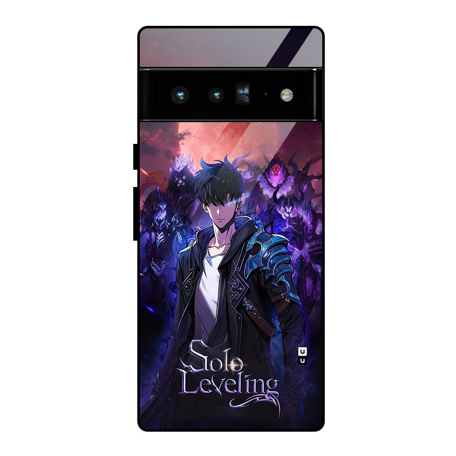 Jinwoo With Knights Glass Back Case for Google Pixel 6 Pro