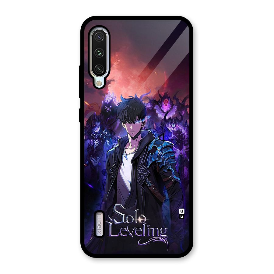 Jinwoo With Knights Glass Back Case for Mi A3