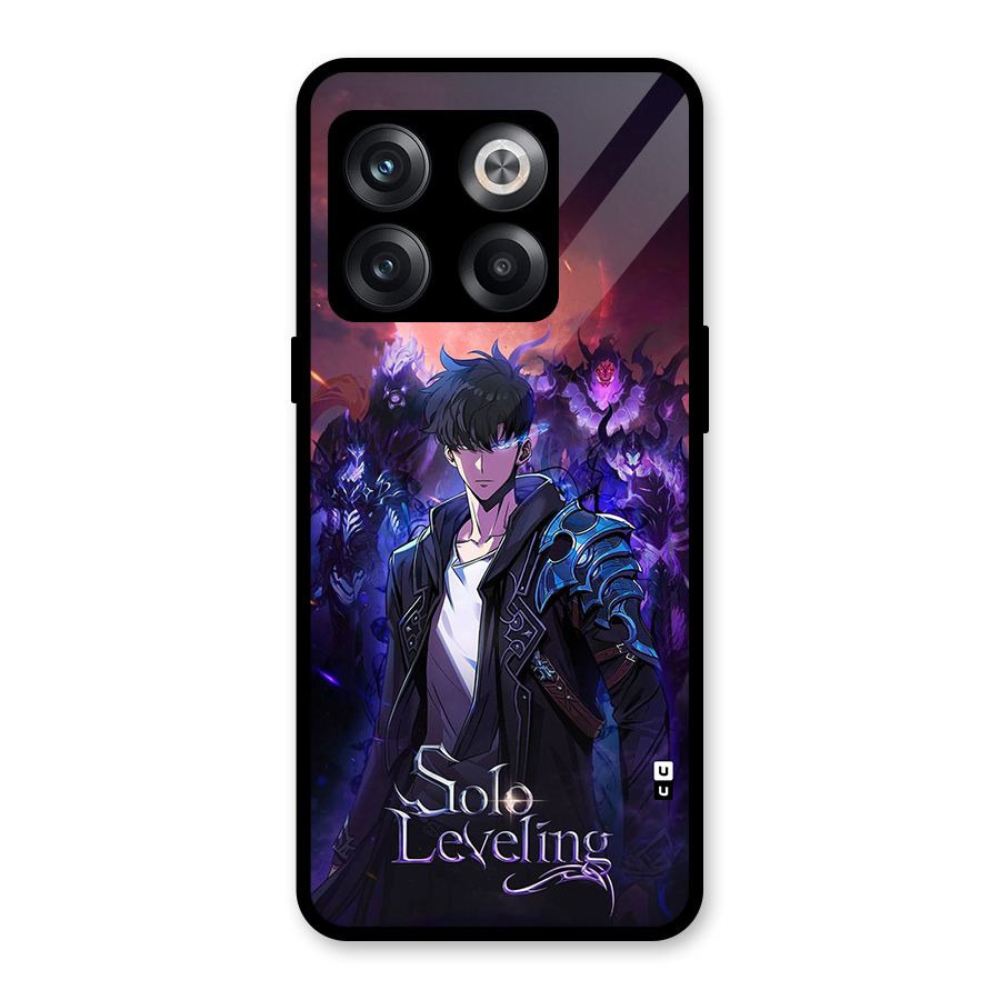 Jinwoo With Knights Glass Back Case for OnePlus 10T