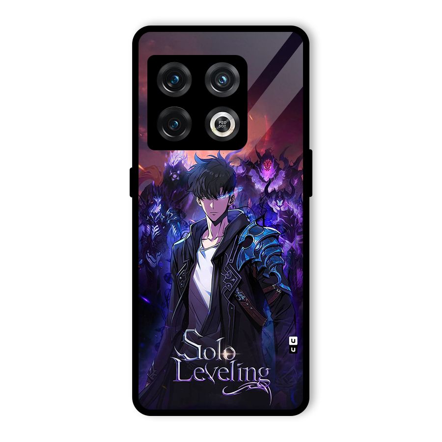 Jinwoo With Knights Glass Back Case for OnePlus 10 Pro 5G
