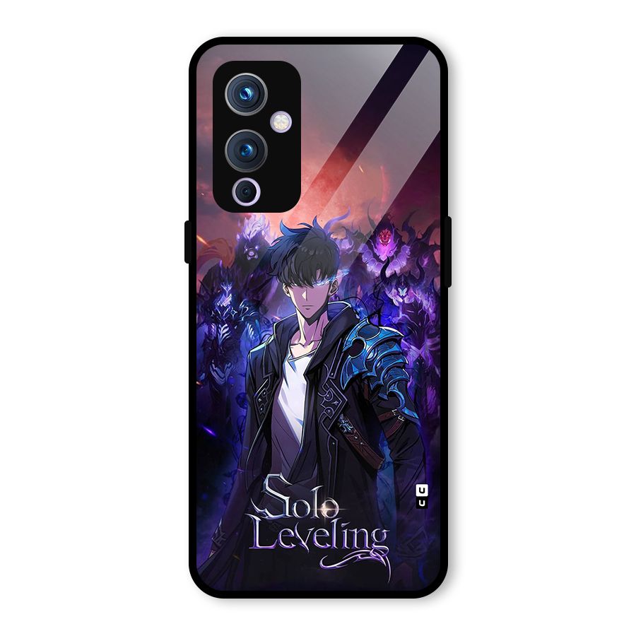 Jinwoo With Knights Glass Back Case for OnePlus 9