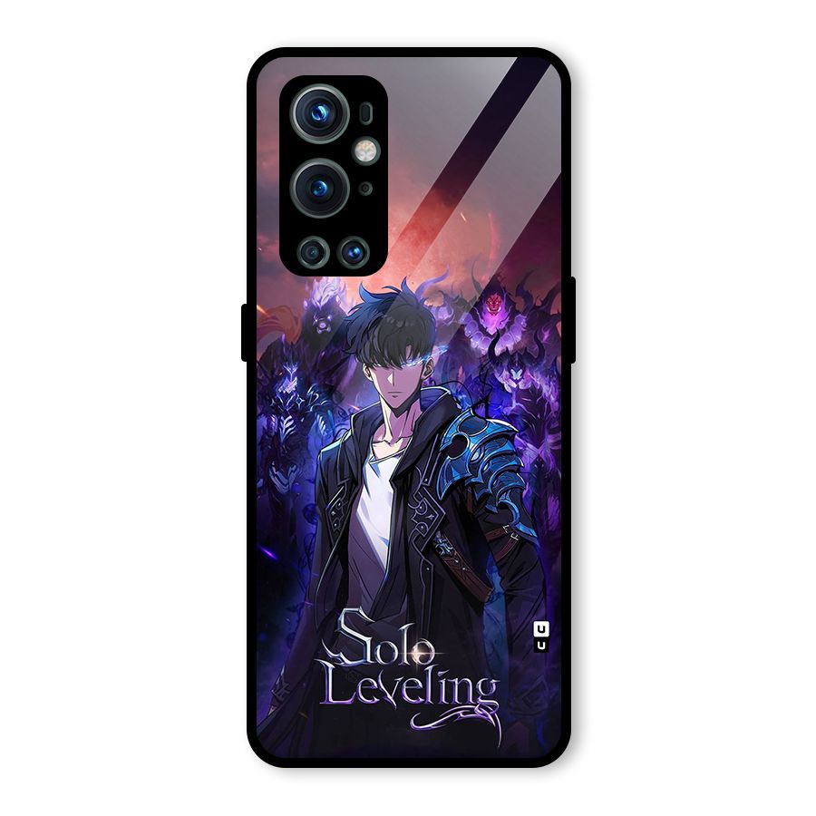 Jinwoo With Knights Glass Back Case for OnePlus 9 Pro