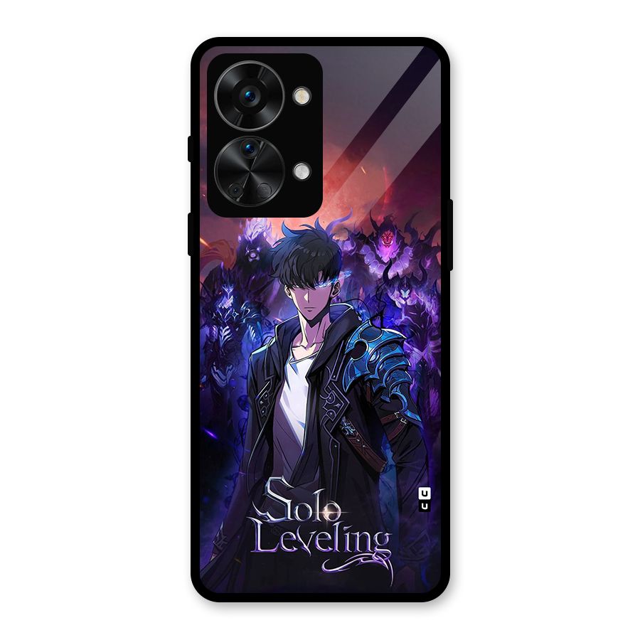 Jinwoo With Knights Glass Back Case for OnePlus Nord 2T