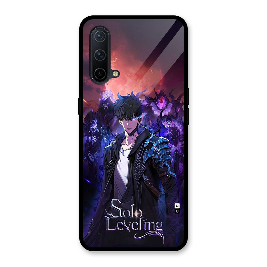 Jinwoo With Knights Glass Back Case for OnePlus Nord CE 5G