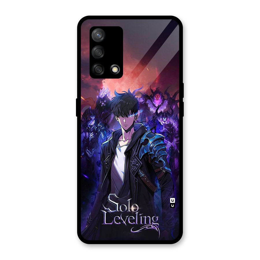 Jinwoo With Knights Glass Back Case for Oppo F19s